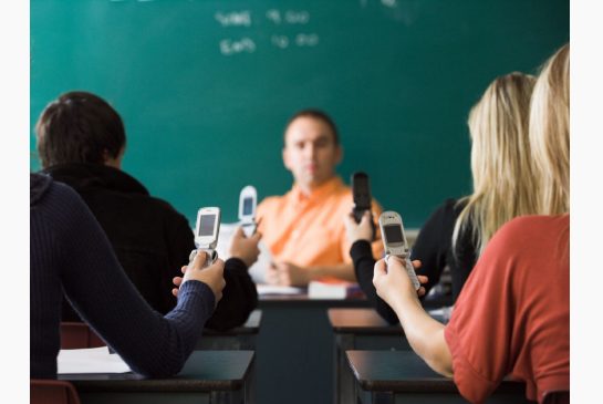 usare lo smartphone in classe