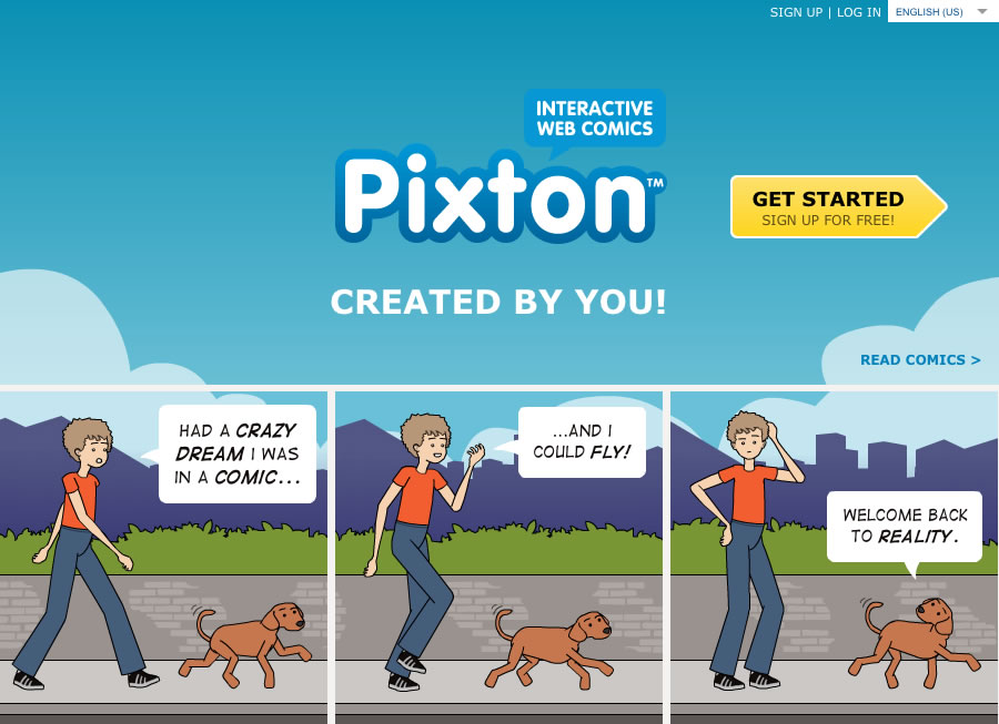 creare fumetti in classe con pixton