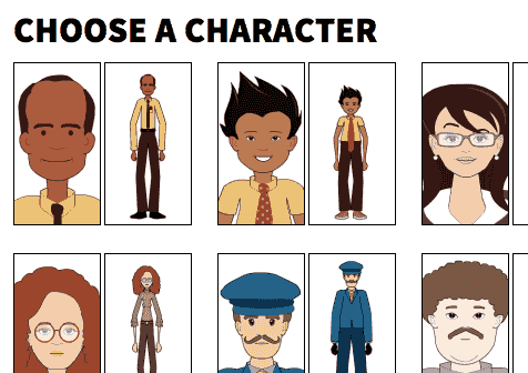 creare personaggi alla lim